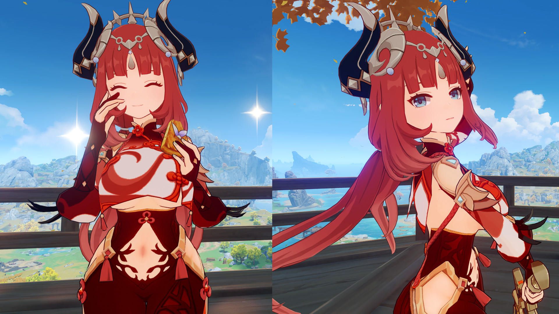 Thicc Nilou Shenhe Outfit 7w7