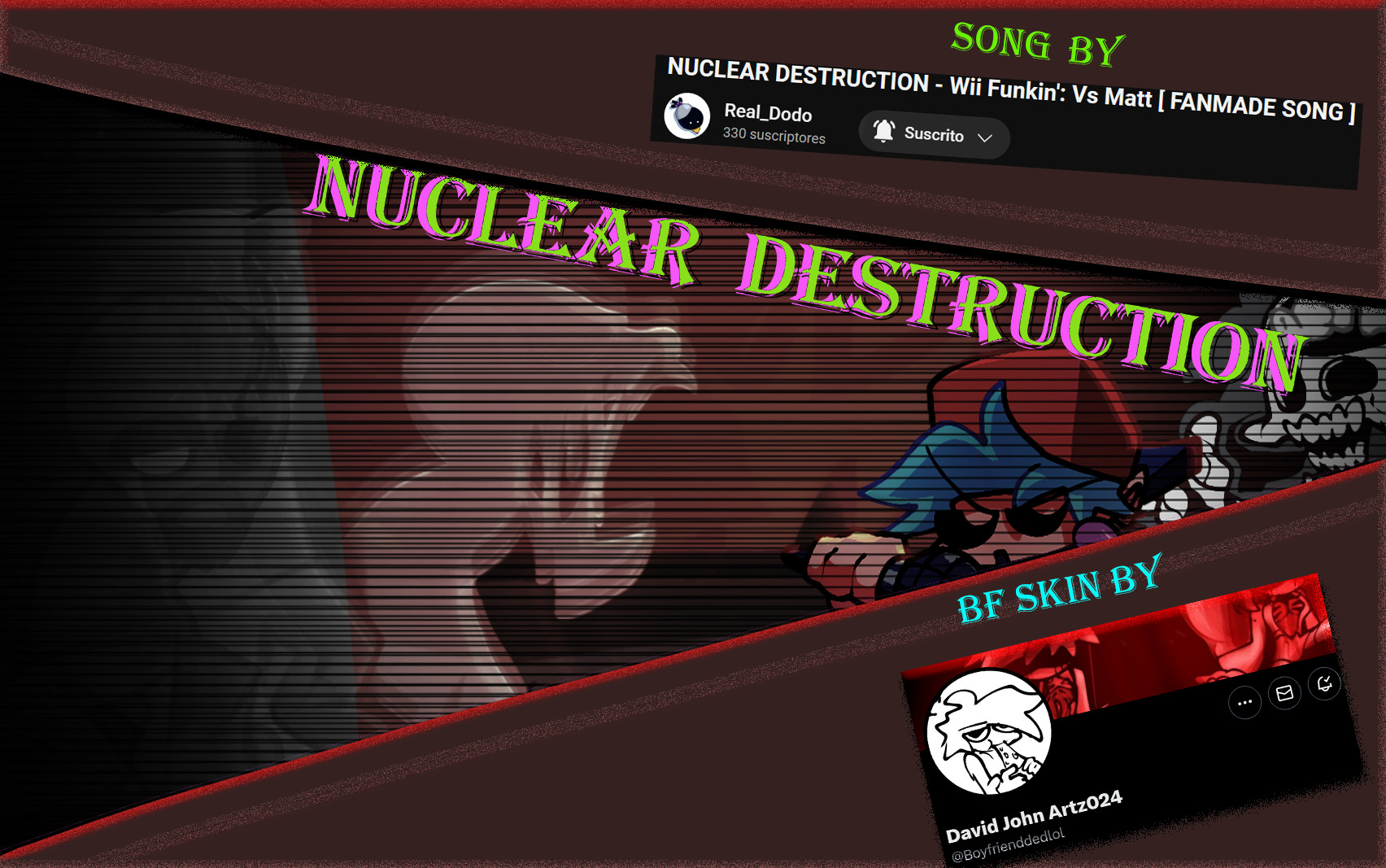 Nuclear Destruction Fanchart