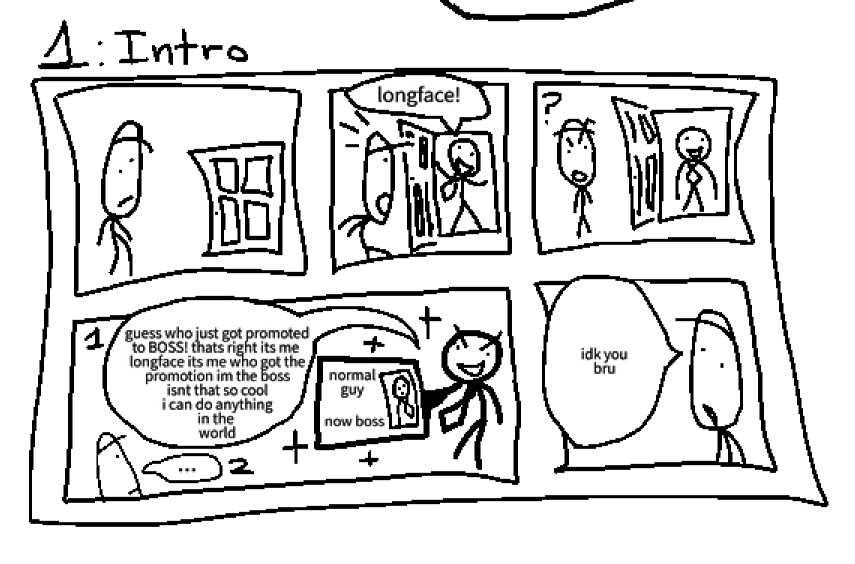LONGFACE AND NORMALGUY ONESHOT