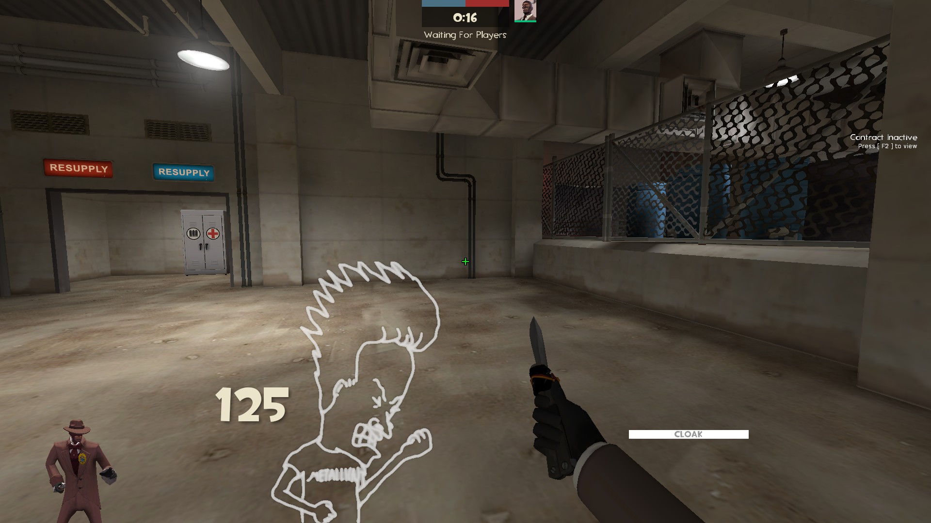 Beavis Spy Outline