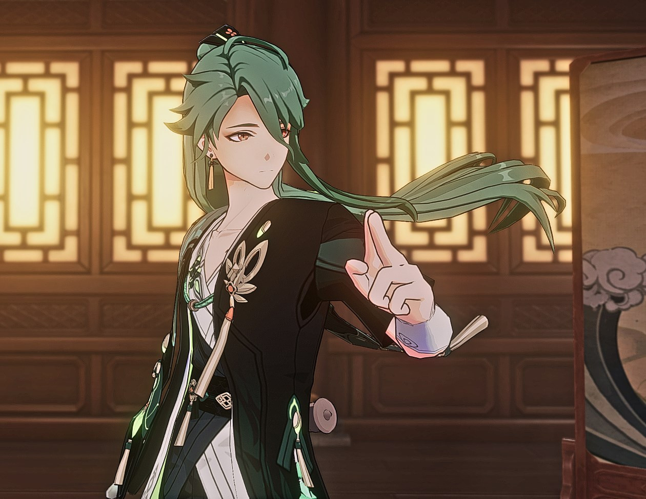 Baizhu New Outfit