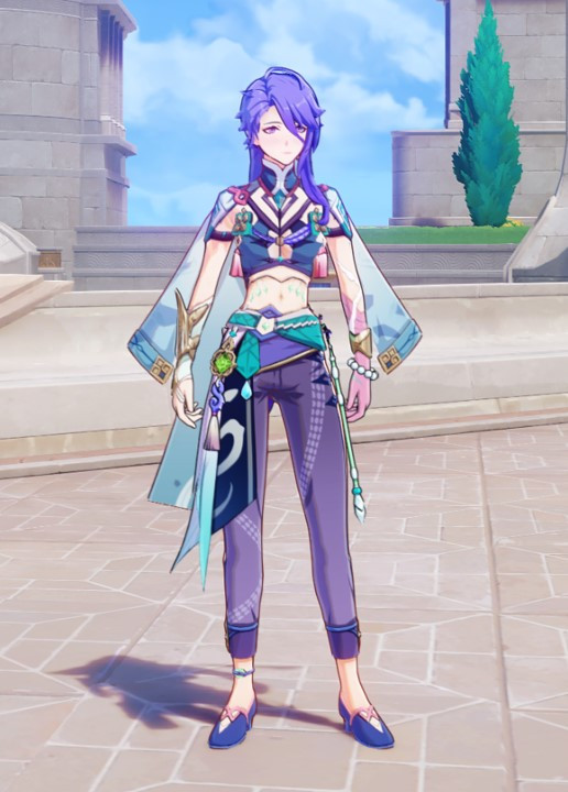 Baizhu Fem Purple