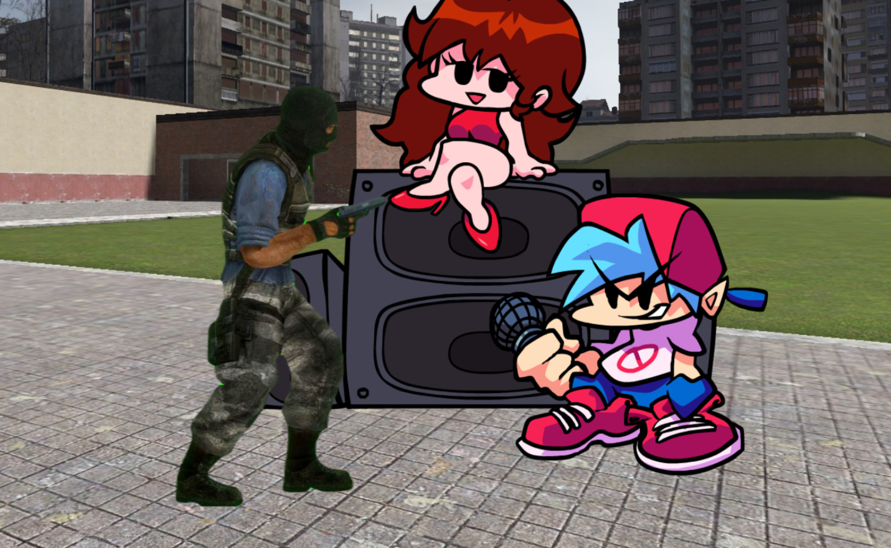Friday Night Funkin' V.S C.S.S Terrorist
