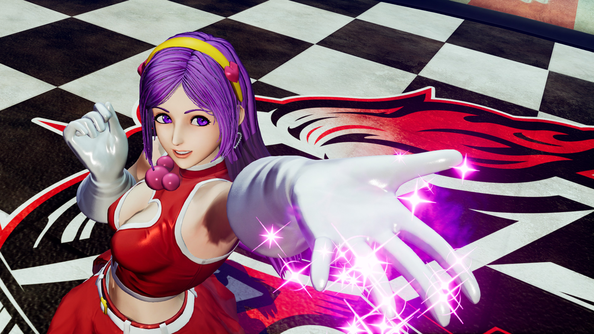 KOF2003 Athena (V2 UPDATE+ Short skirt version)) Mod for The King