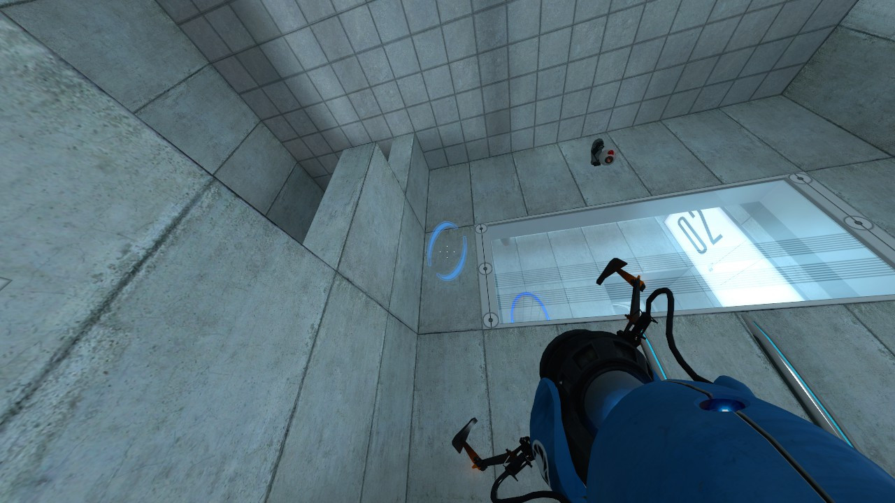 Blue Portal Gun