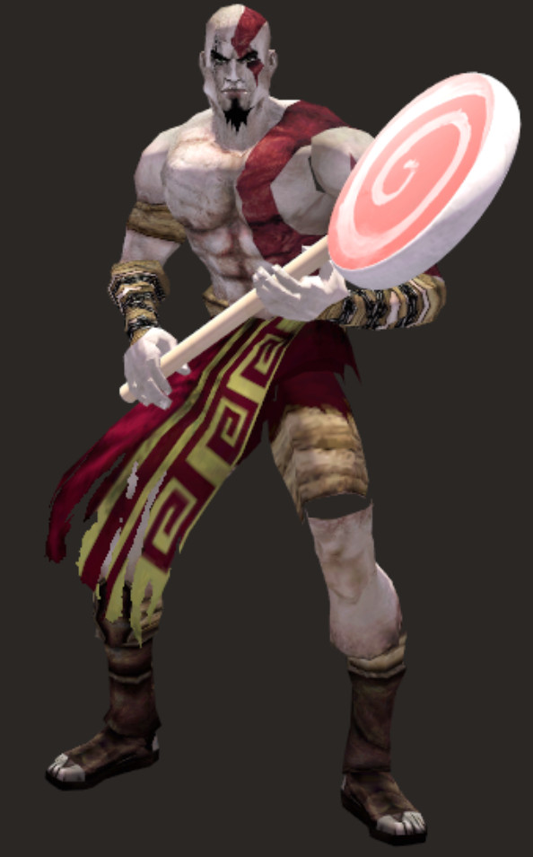 gow 1 kratos for pyro