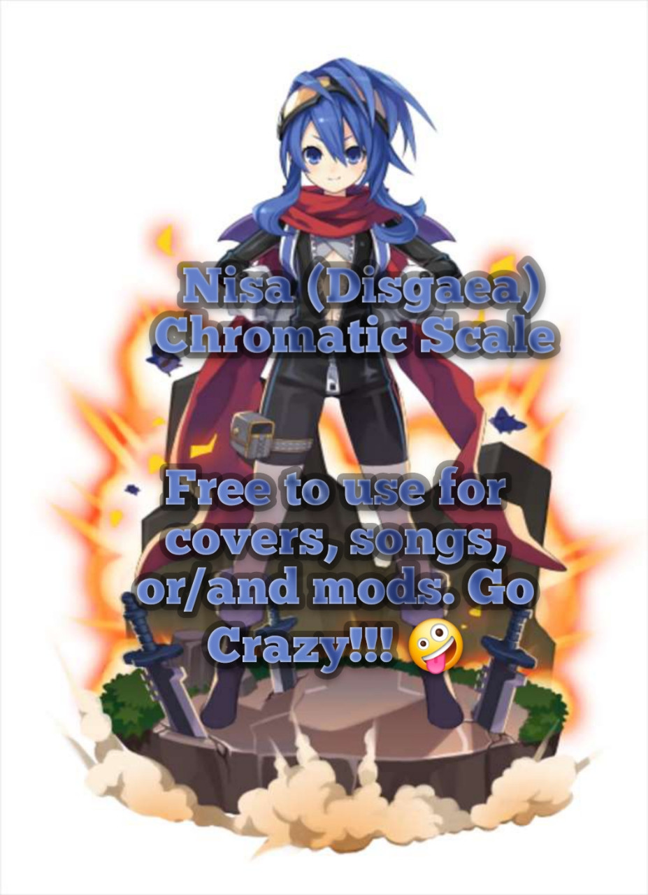 Nisa (Disgaea) Chromatic for covers or mods