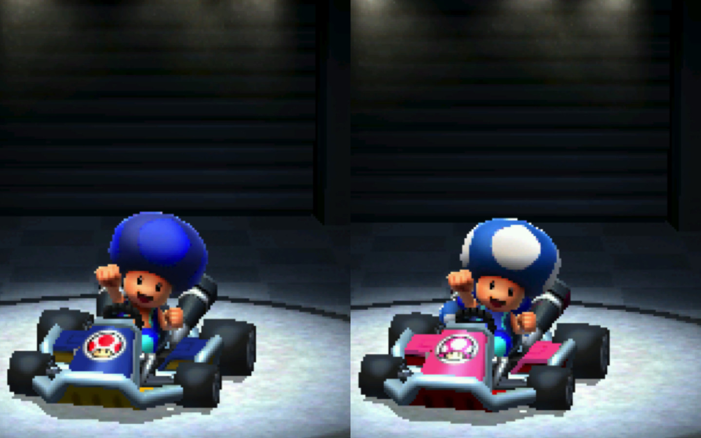 Blue Toad and Toadette Textures