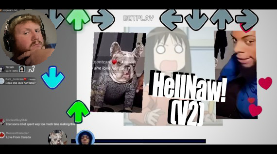 HELLNAW V2.5! FnF VS HellNaw Dog