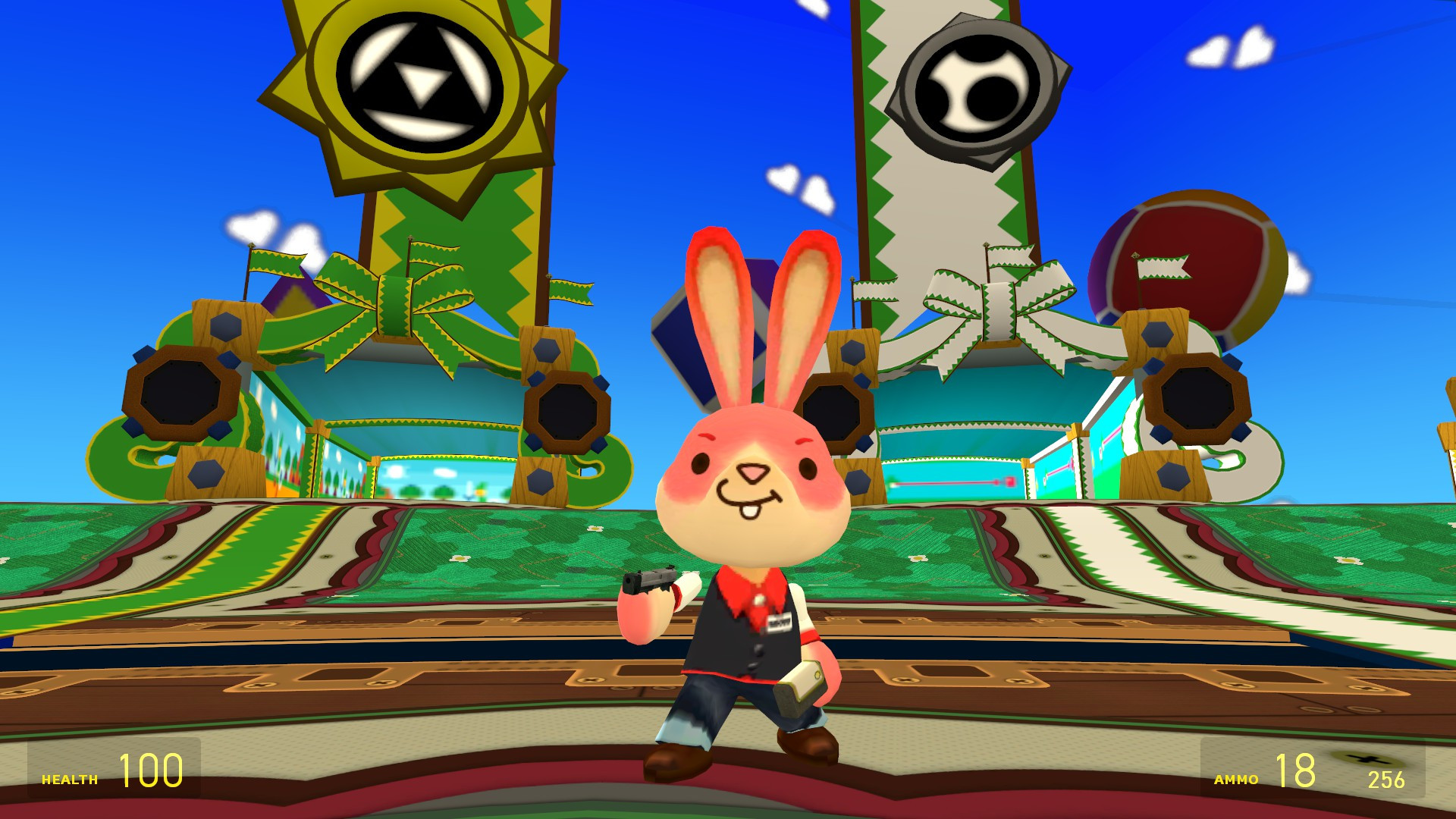 Nintendo Badge Arcade - Arcade Bunny Playermodel Mod for Garry's Mod ...