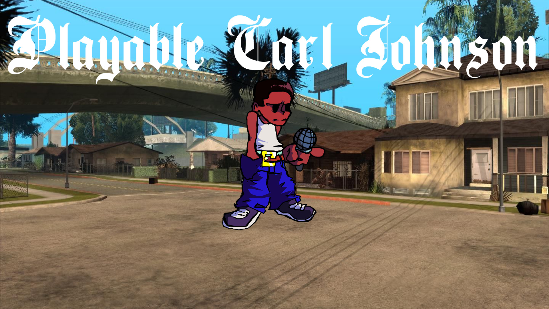 Playable Carl Johnson