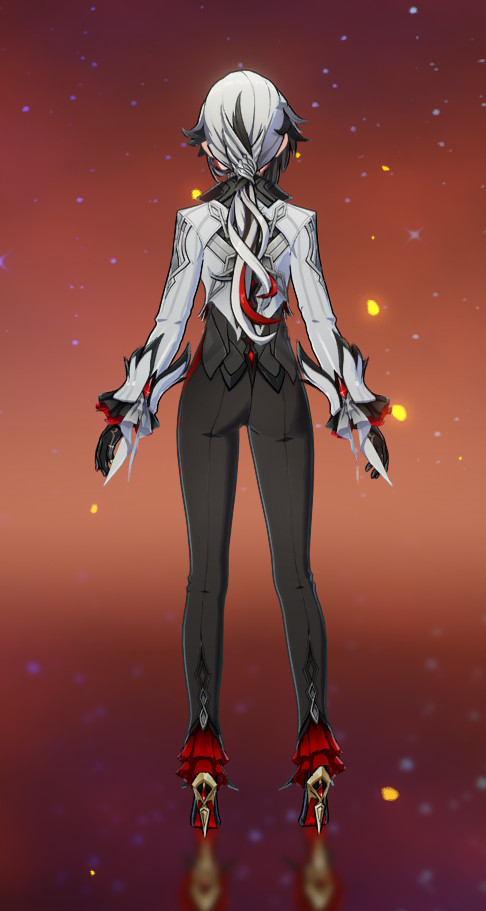 Arlecchino Butt Reveal +Shorter Hair option(fixed)