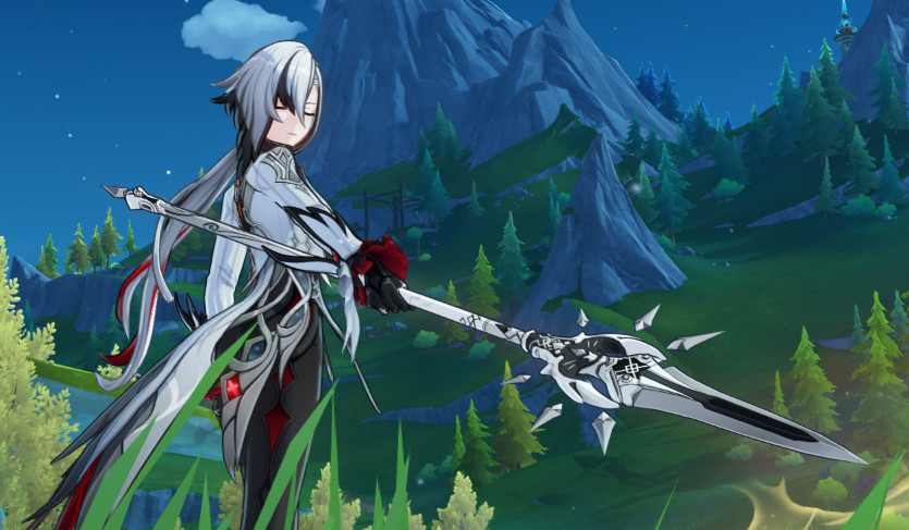 White Retexture for Jade Winged Spear