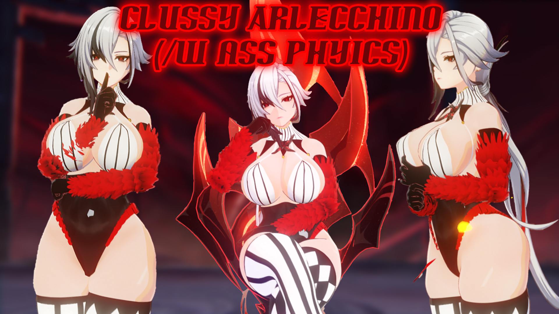Clussy Arlecchino (+ ass phyics)