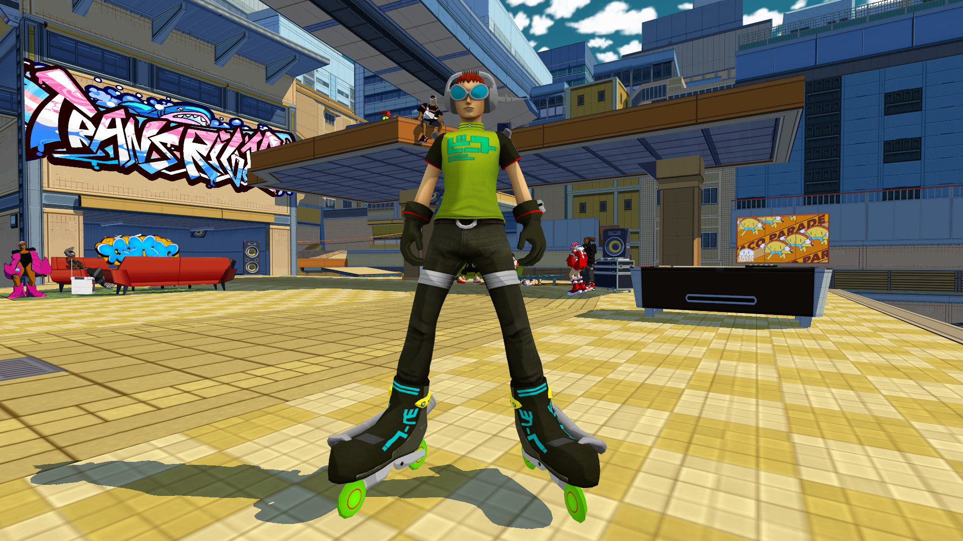 Beat (Sonic and SEGA All Stars Racing) Mod for Bomb Rush Cyberfunk ...