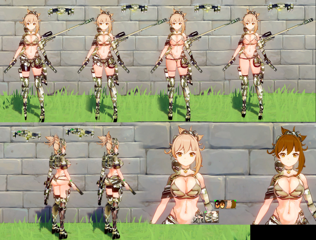 Yoimiya in NekoYoko NylonClothesArmor Tactical