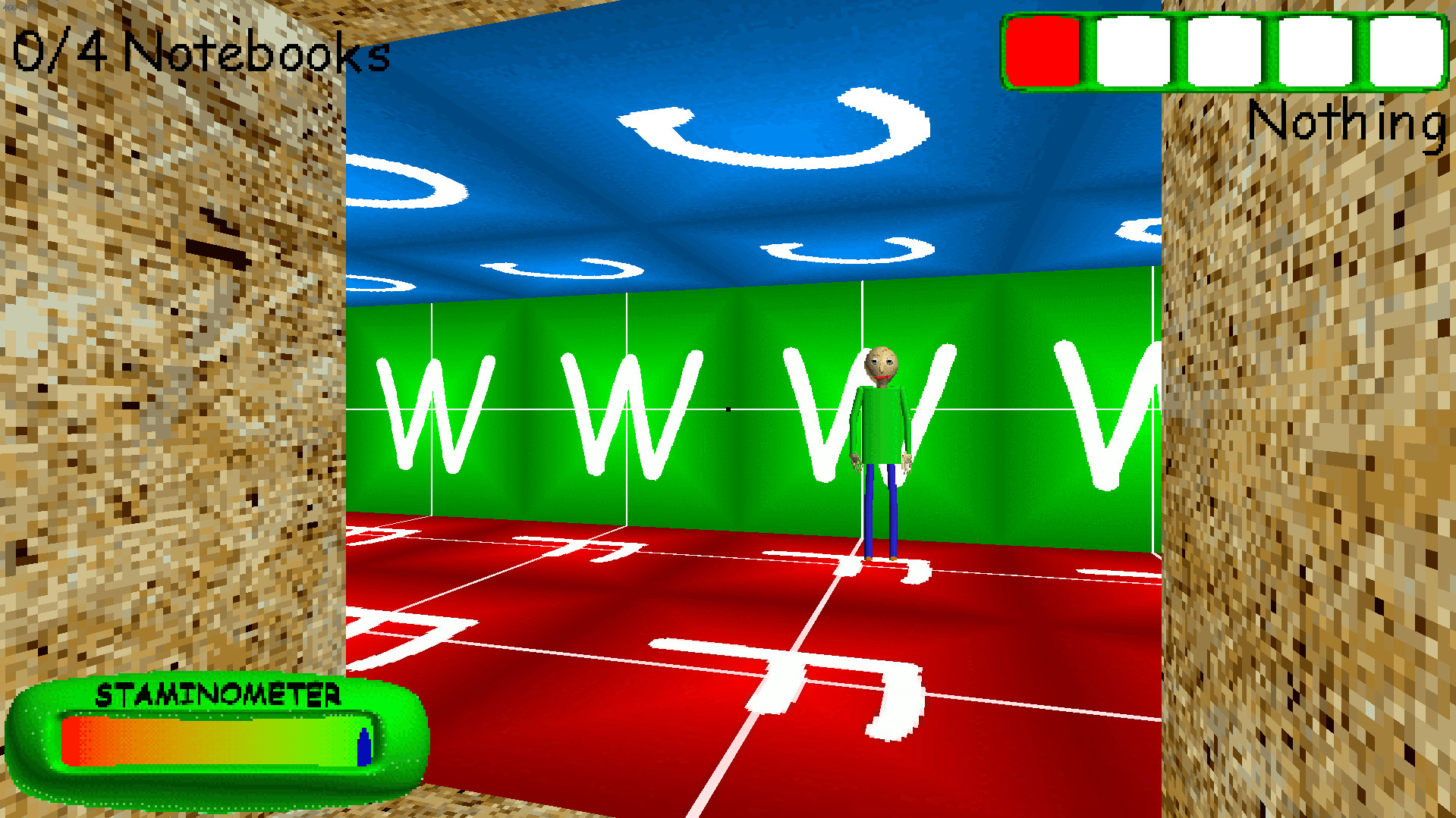 (0.5) Placeholder Textures Mod for Baldi's Basics | Baldi Mods
