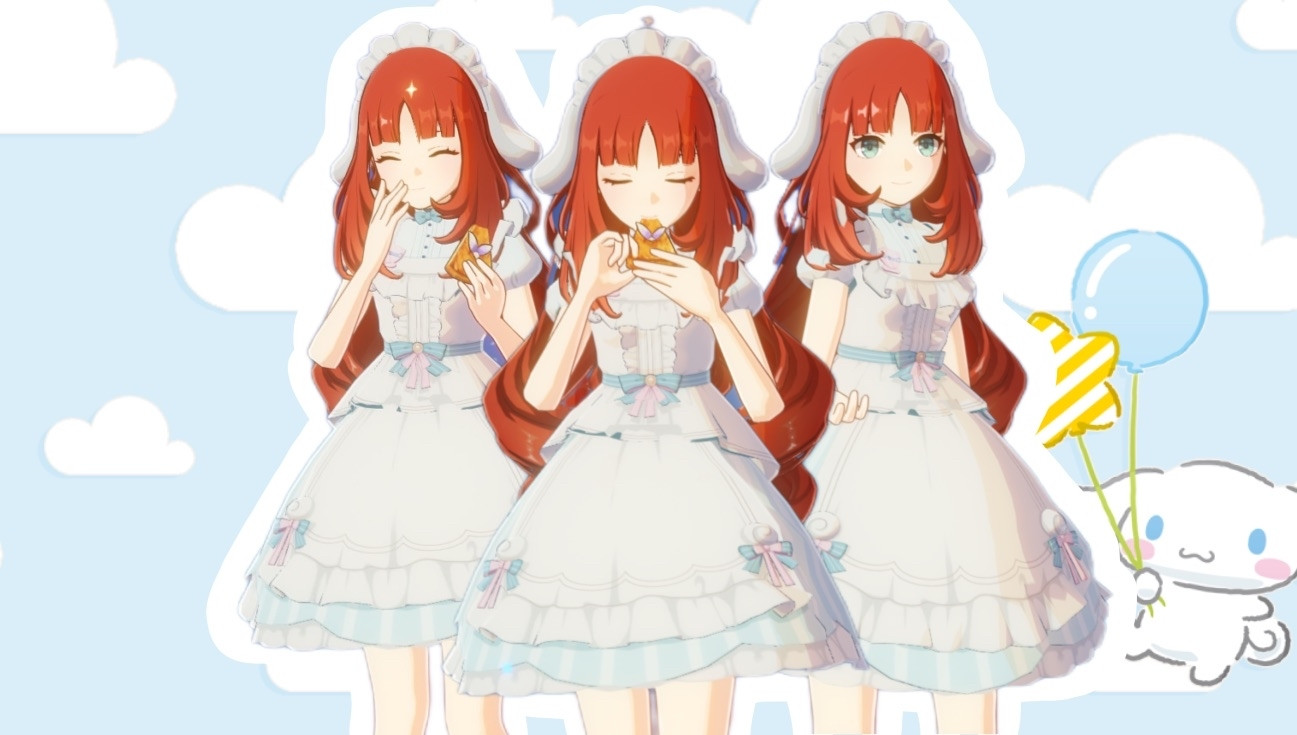 Cinamoroll Nilou ﾟ+*:ꔫ:*﹤