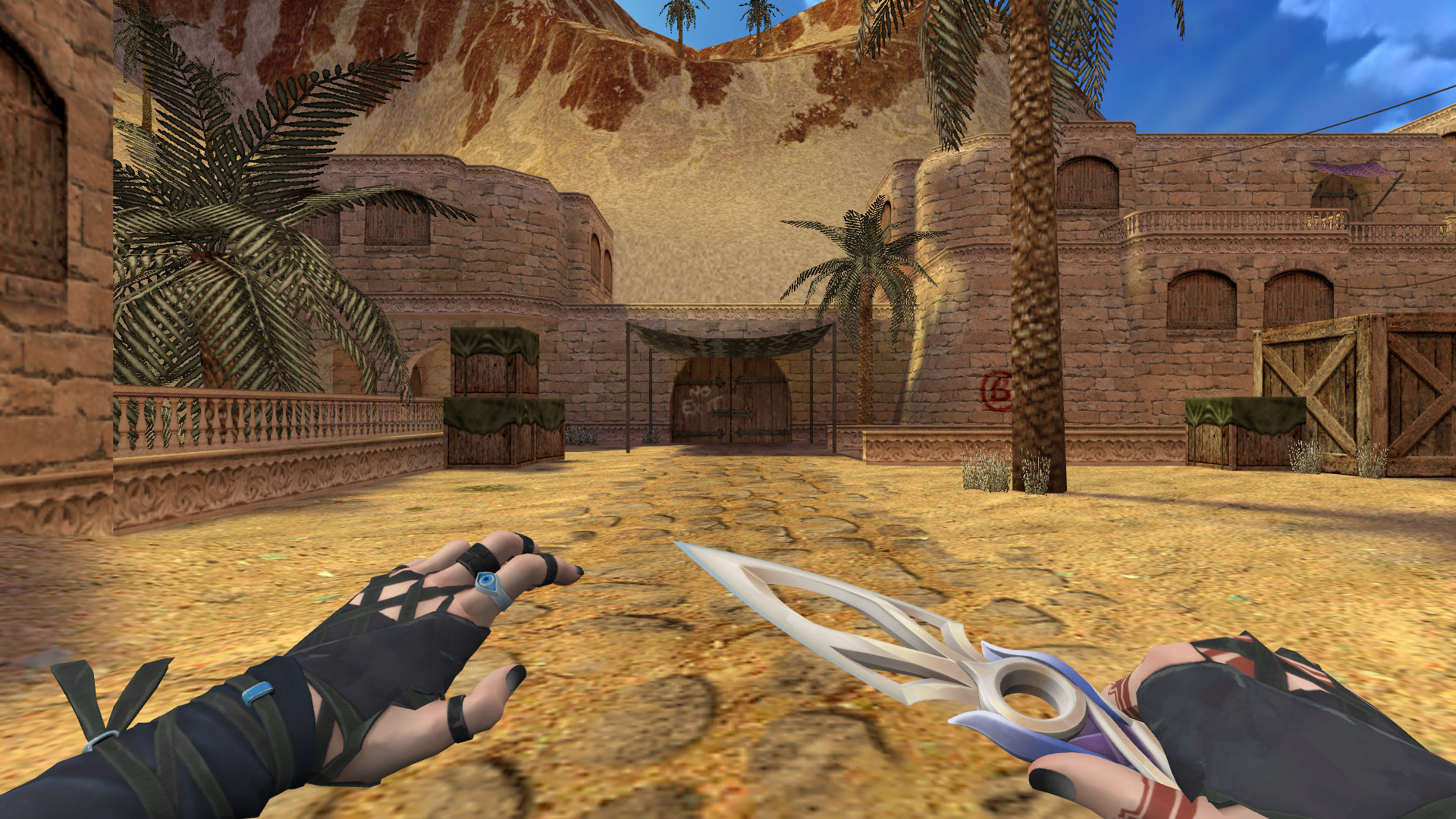 Valorant Mystbloom Kunai Mod for Counter-Strike 1.6 | CS1.6 Mods