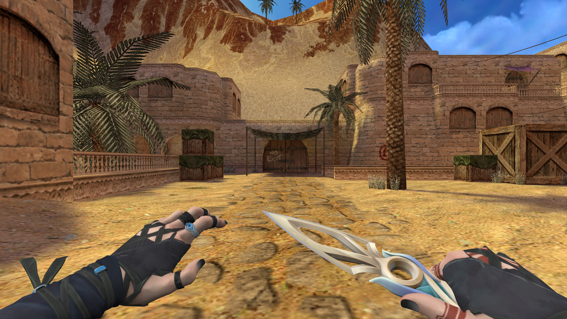 Valorant Mystbloom Kunai Mod for Counter-Strike 1.6 | CS1.6 Mods