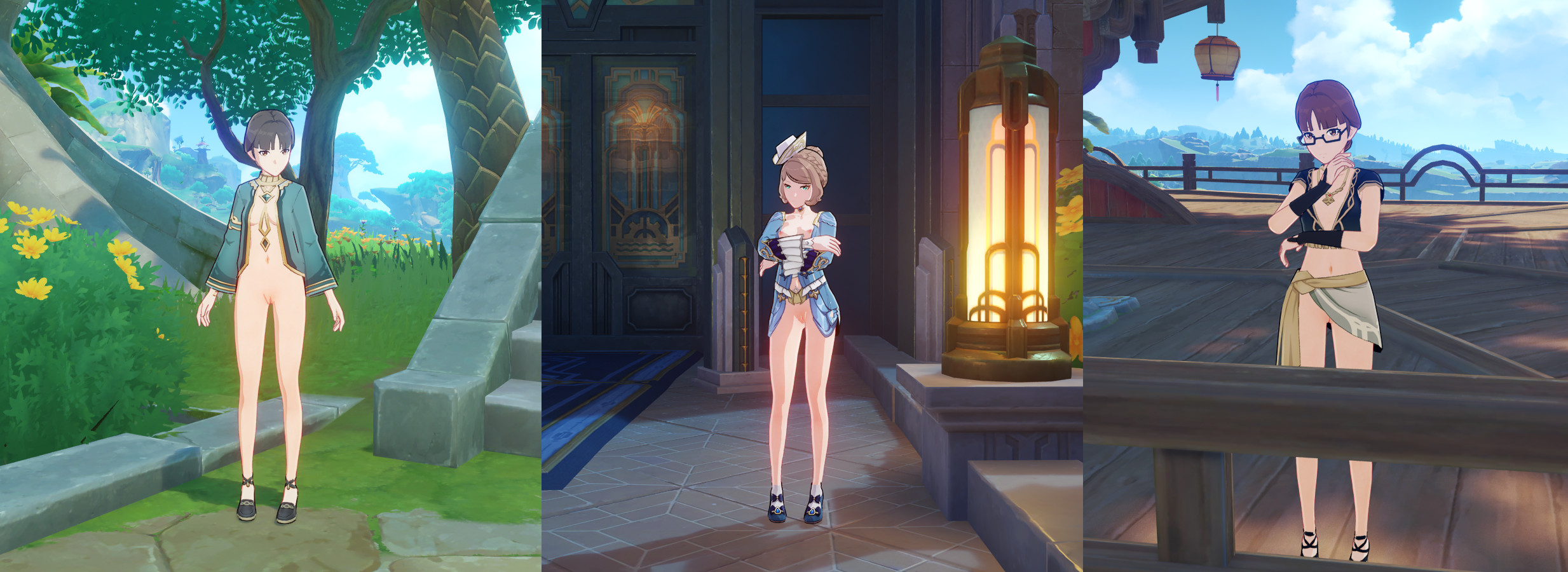 NPC Half Nude - Sumeru Akademiya Researcher NPC
