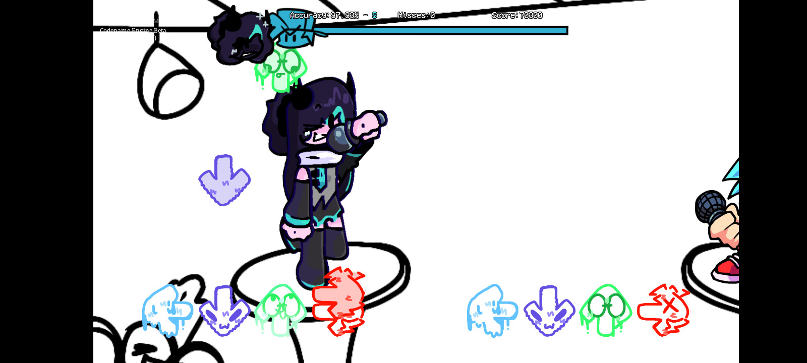 Vs hatsune Gabi(?)