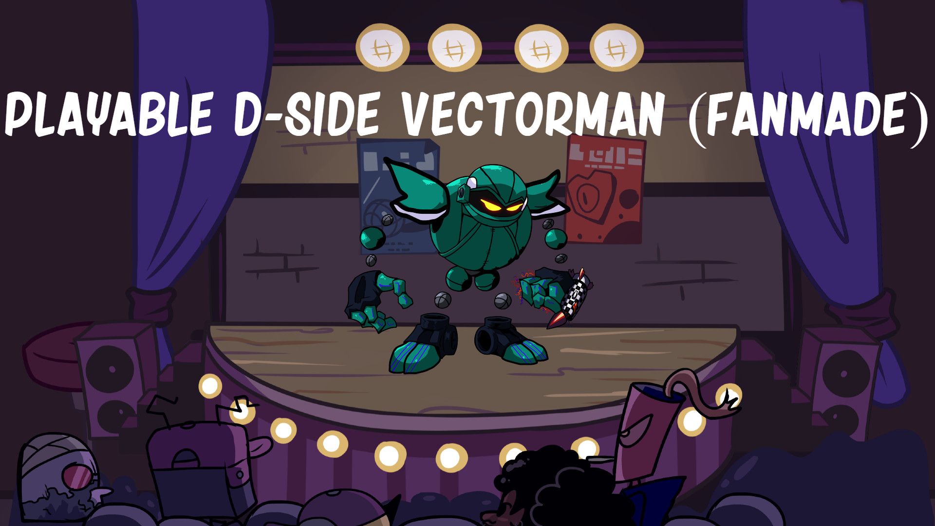 Playable D-Side Vectorman (FanMade) + FLA