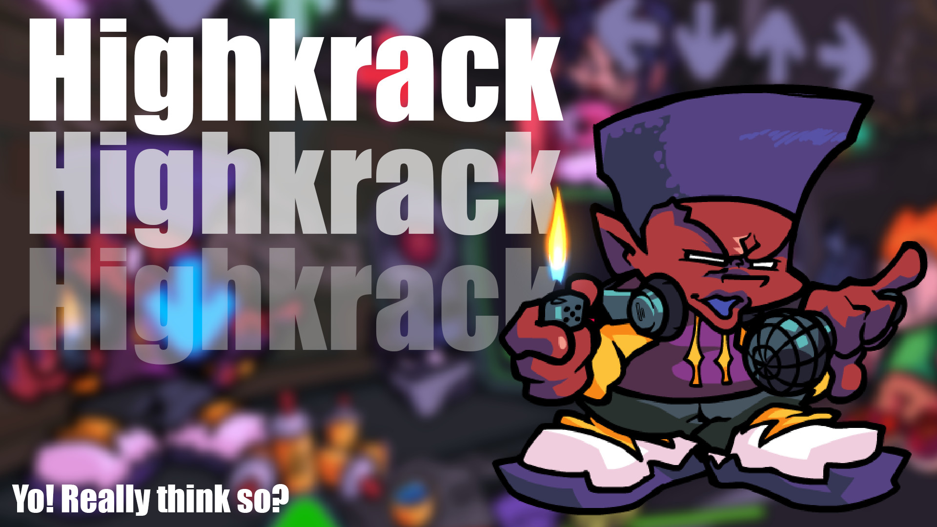 (V-Slice) Highkrack Mod [Custom Darnell Song]