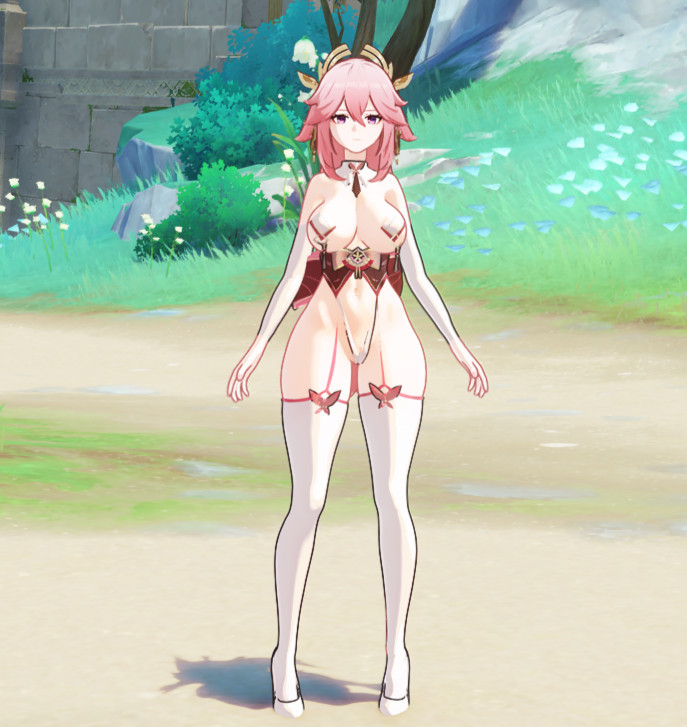Slut Yae Miko