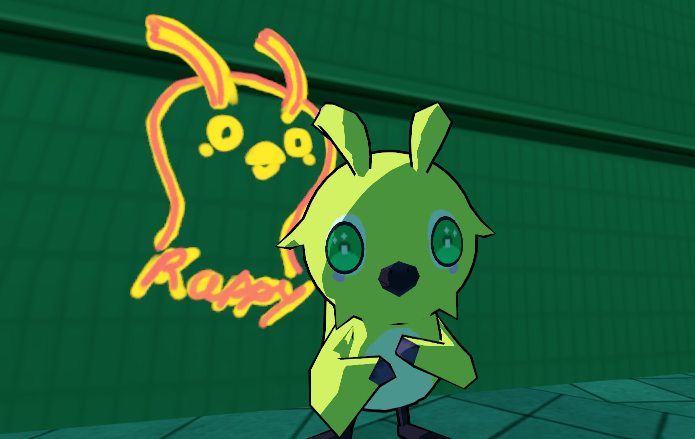 Yellow Rappy YO Rappies?! Mod for Bomb Rush Cyberfunk | BRC Mods
