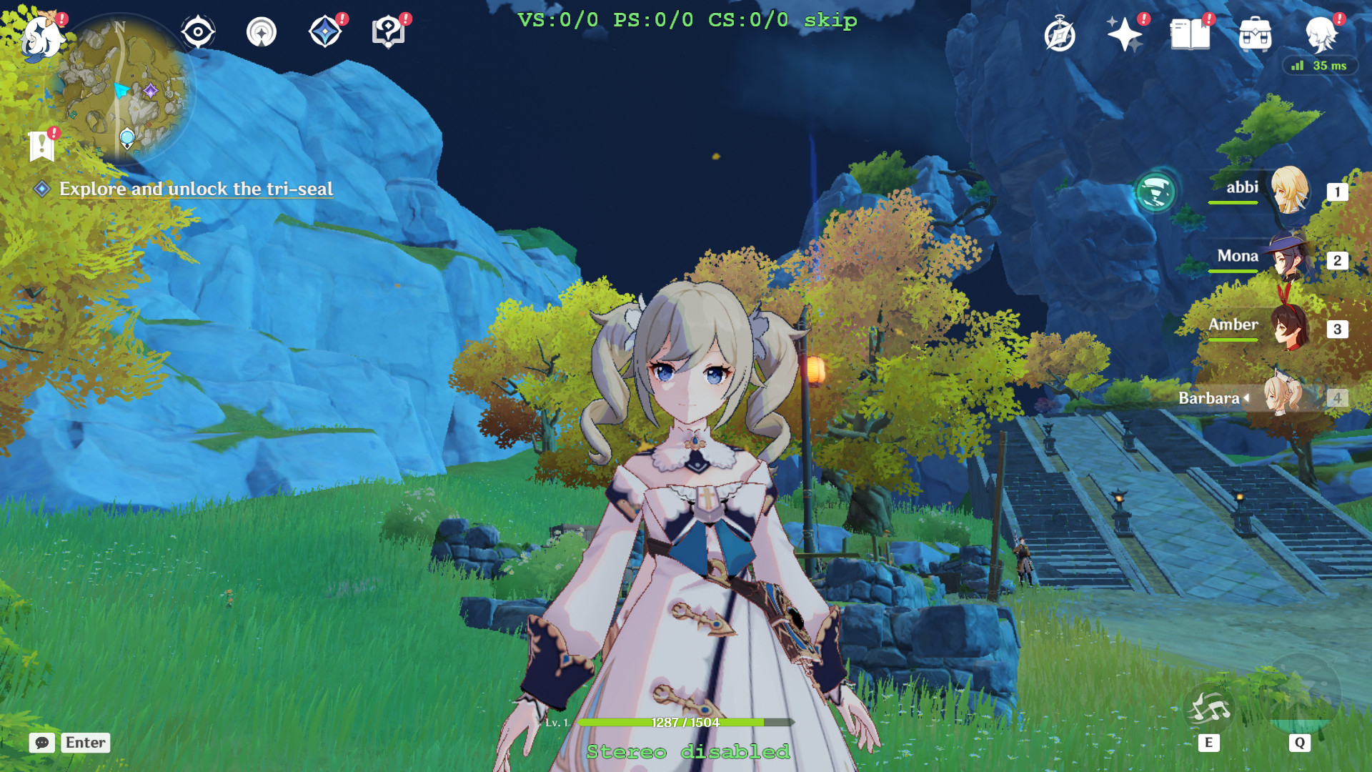 Barbara no hat mod