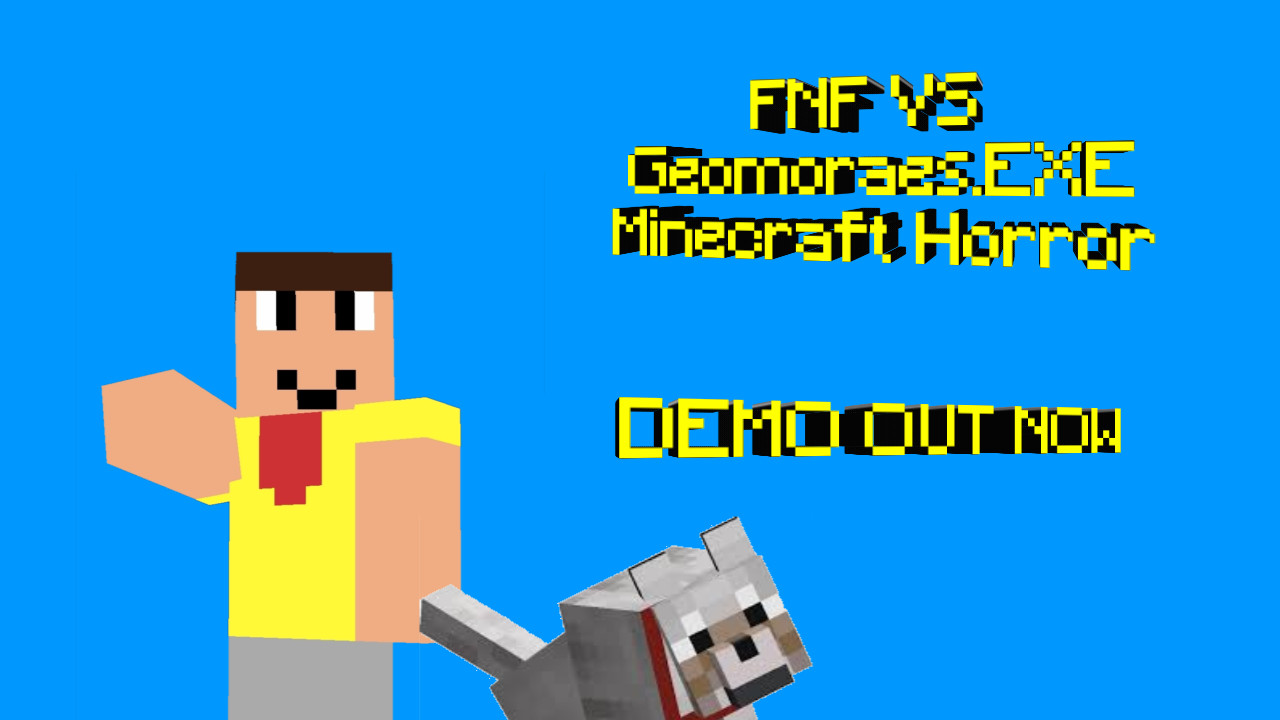 FNF VS Geomoraes.EXE Minecraft DE (Android edição)