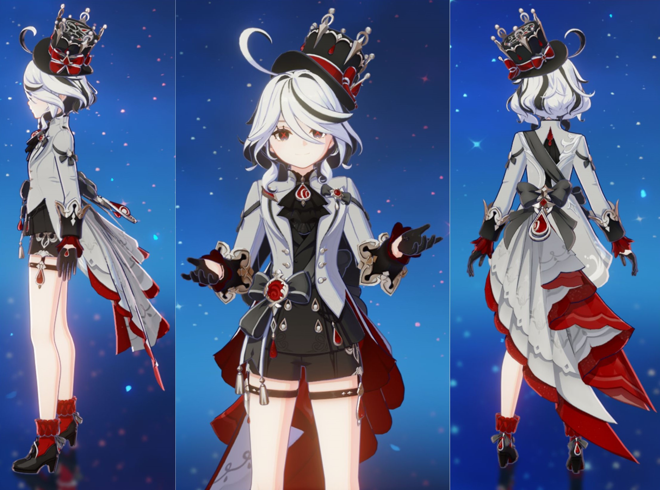 Genshin impact arlecchino x furina