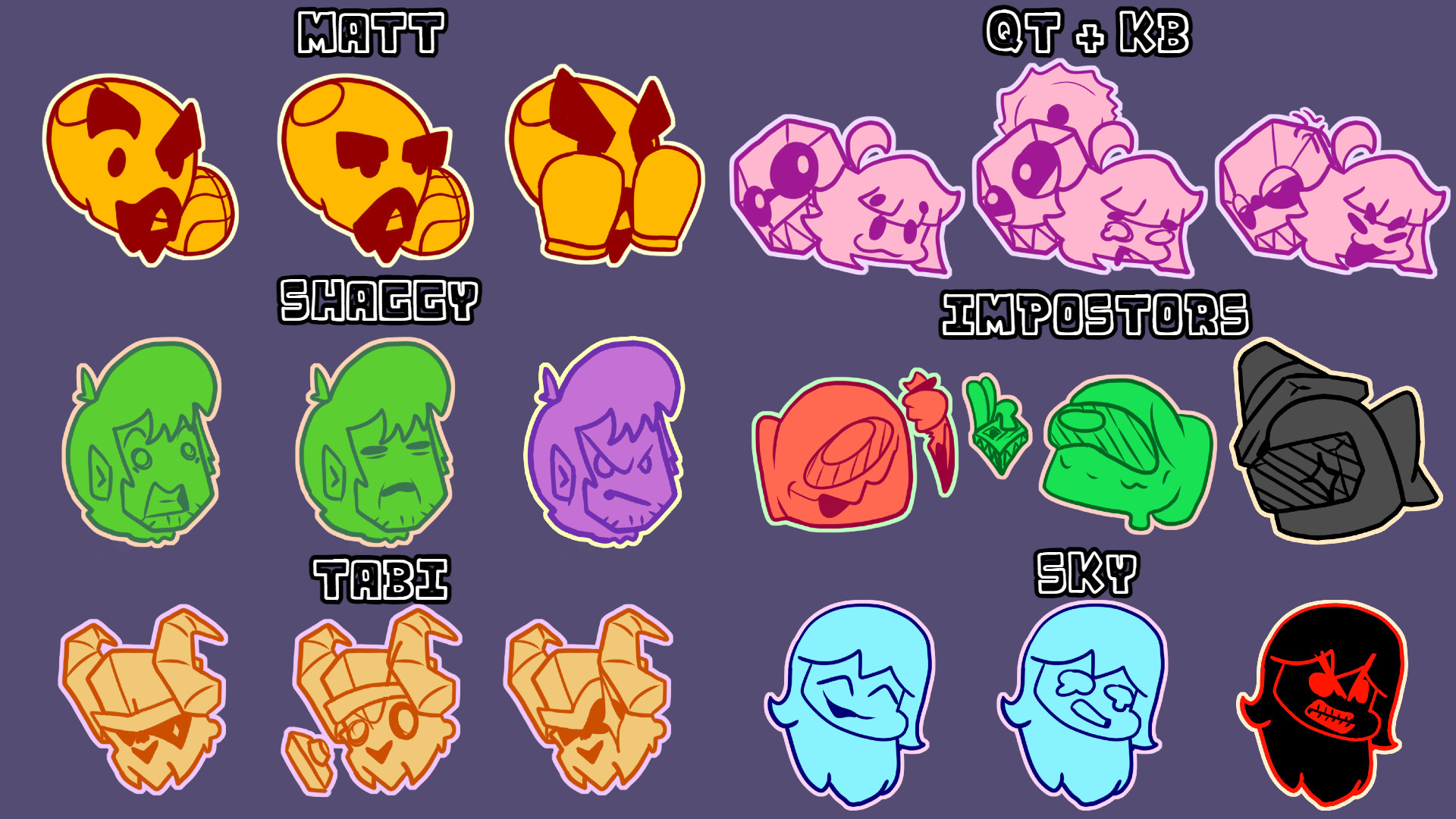 Plenty O' Stickers Mod for Friday Night Funkin' | FNF Mods