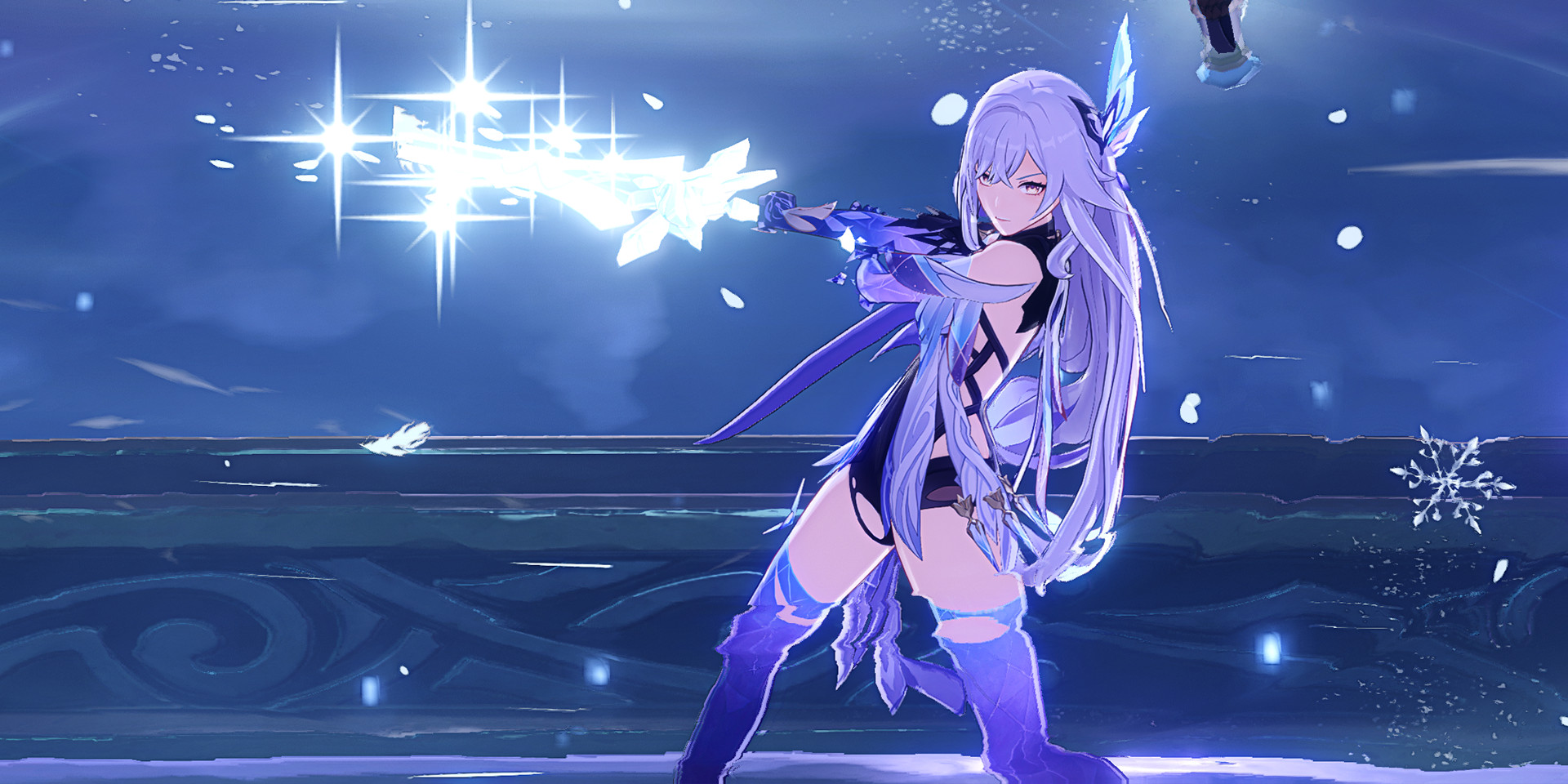 Eula in Skirk's outfit