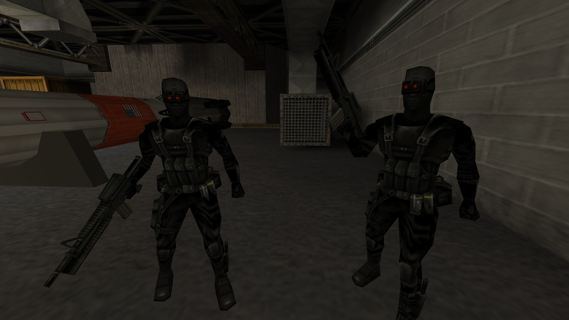 Male Black Ops Always Wear Goggles [Half-Life: Opposing Force] [Mods]