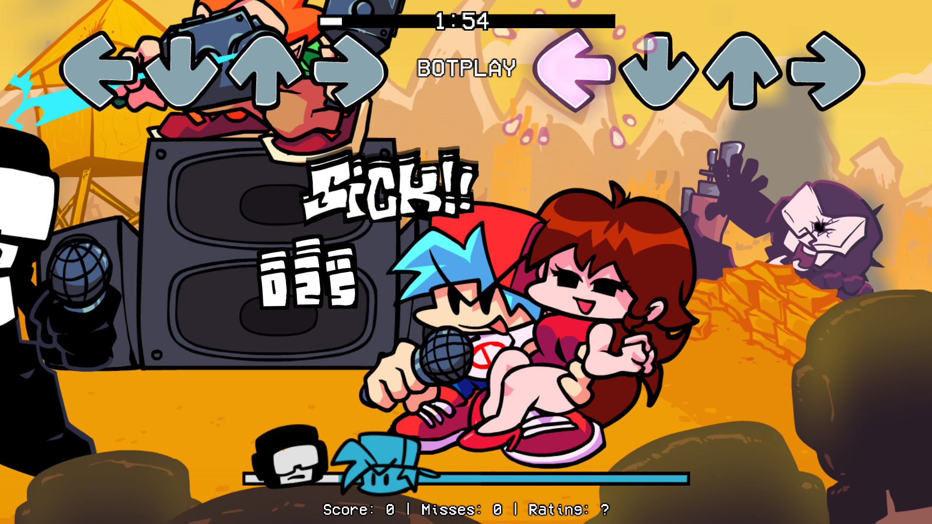 FNF No Note Mod