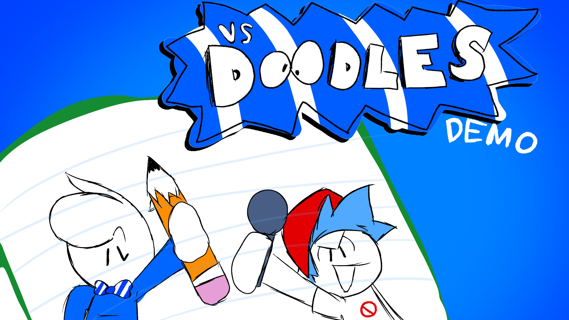 FNF: VS DOODLES (W.I.P. DEMO) [V-SLICE]