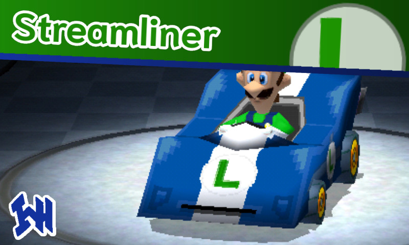 Poltergust 4000 + Streamliner Mod for Mario Kart 7 | MK7 Mods