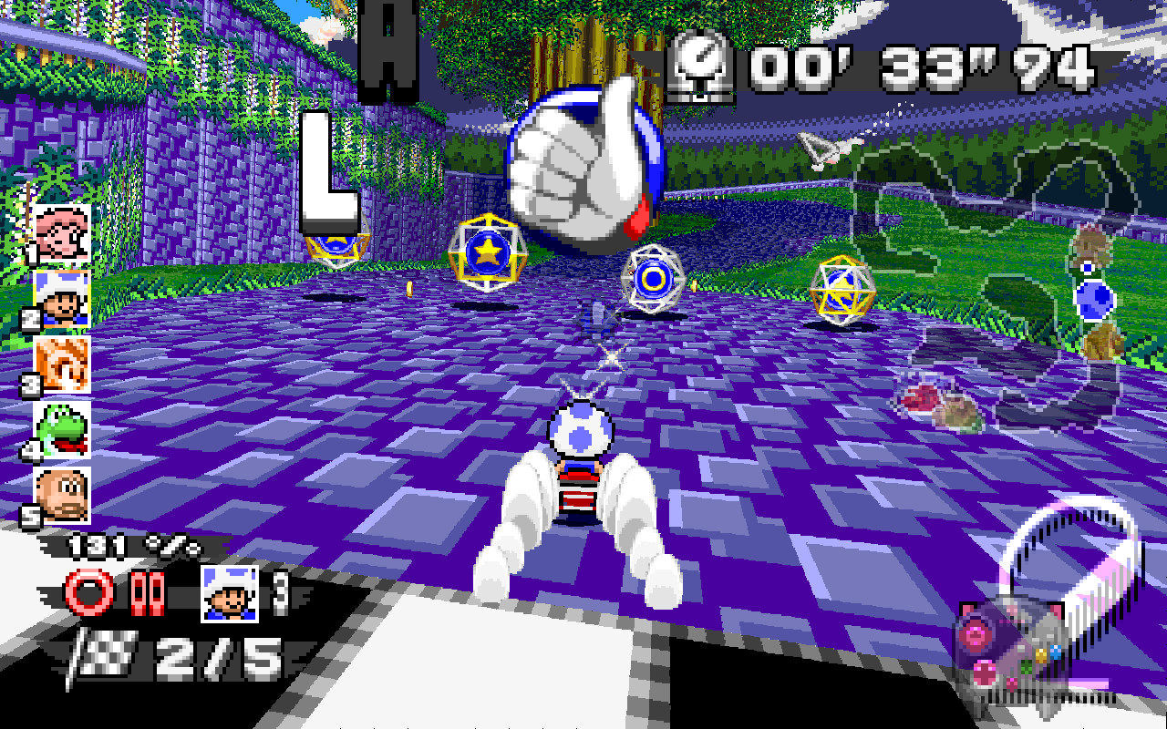 Super Mario Kart (SNES) Character Pack v3 Mod for Dr. Robotnik's Ring ...