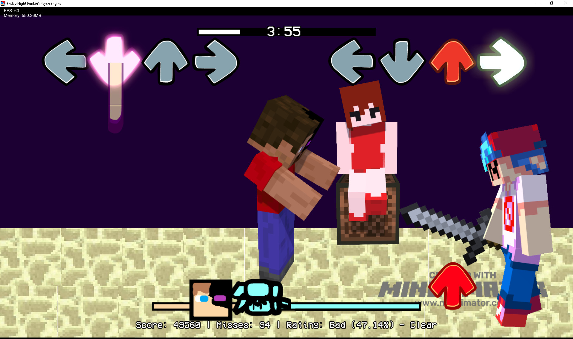 FNF Minecraft edicion