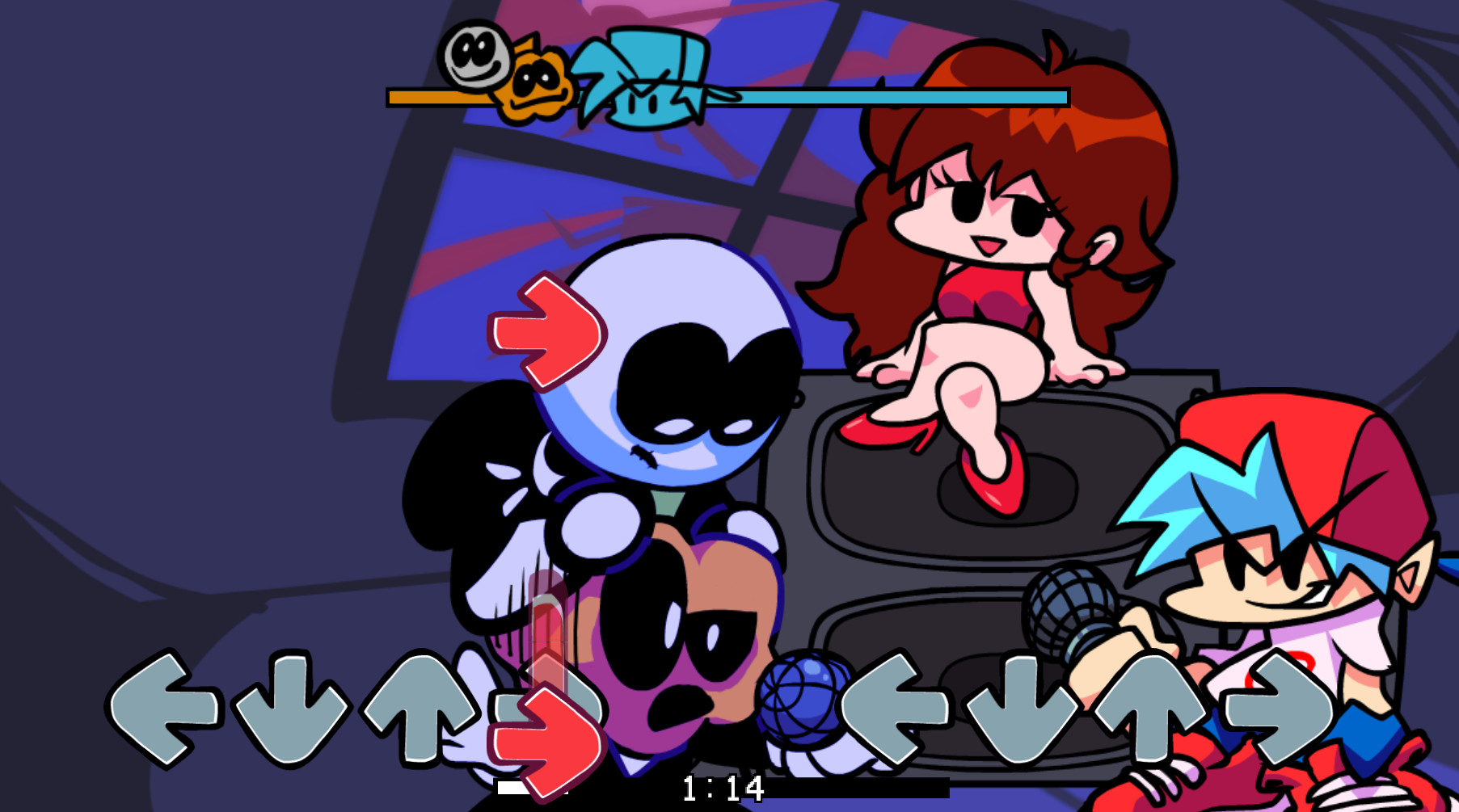 Friday Night Funkin' But You Play As The Opponent