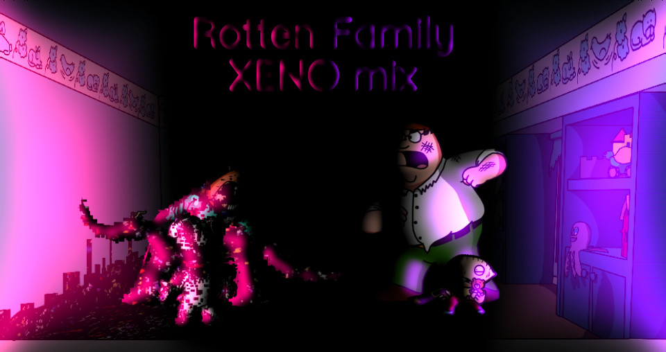 Rotten Family XENO remix Mod for Friday Night Funkin' | FNF Mods