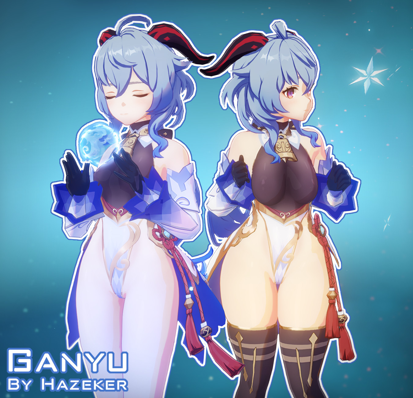 Ganyu - Bottom Heavy