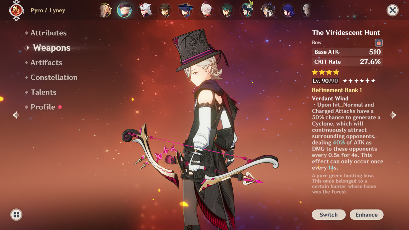 Fontaine Craftable & 2 BP Bow to First Great Magic