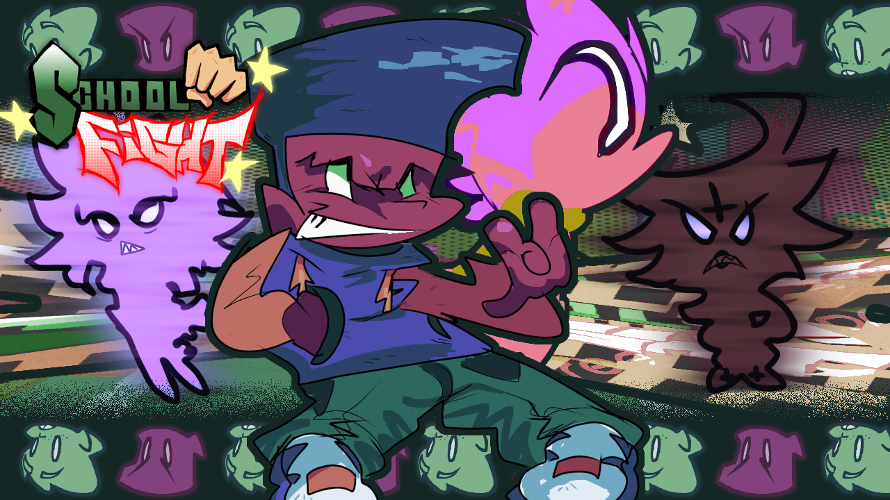 FNF School Fight