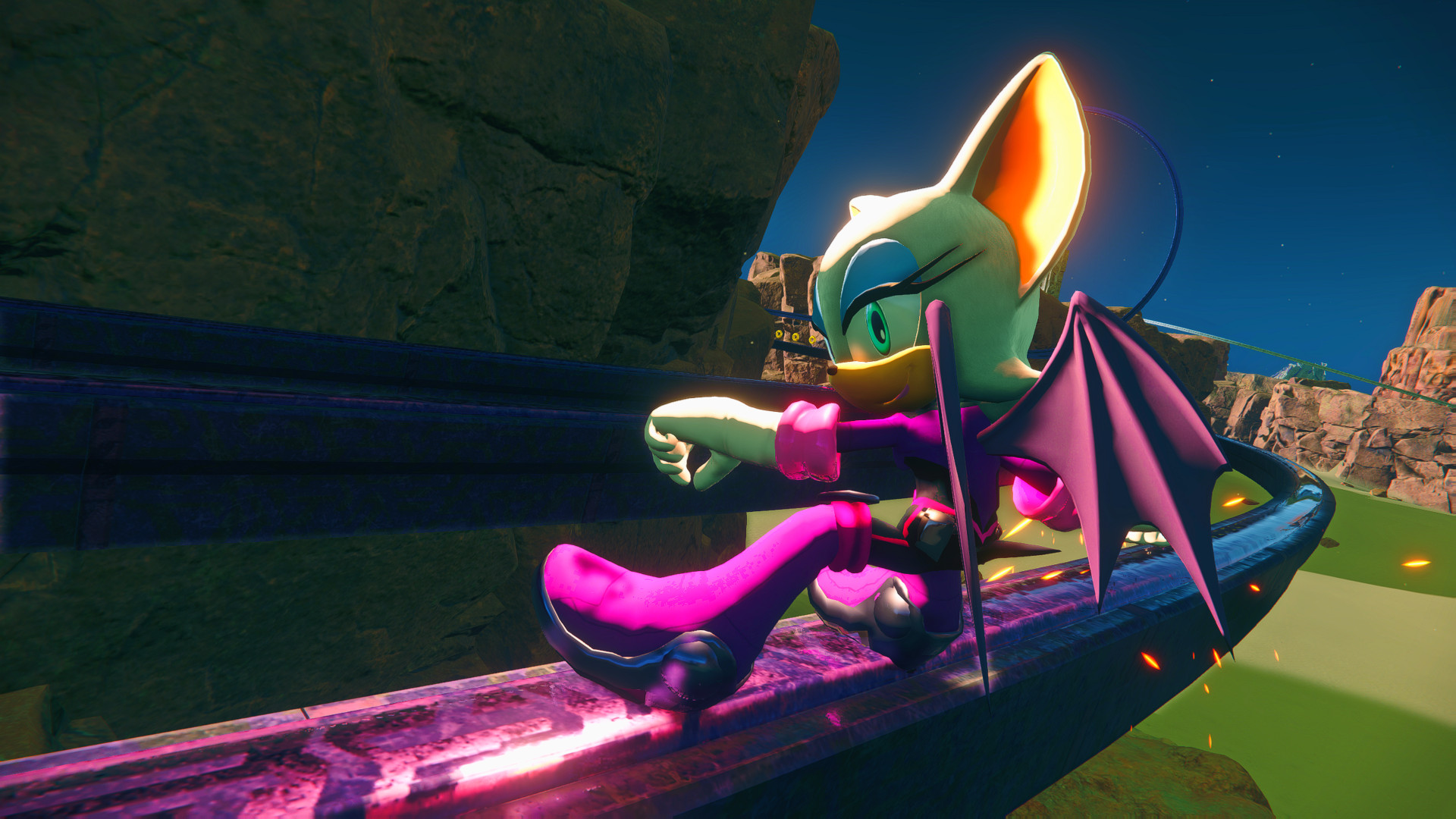 Rouge the Bat [over Knuckles] Mod for Sonic Frontiers | Frontiers Mods