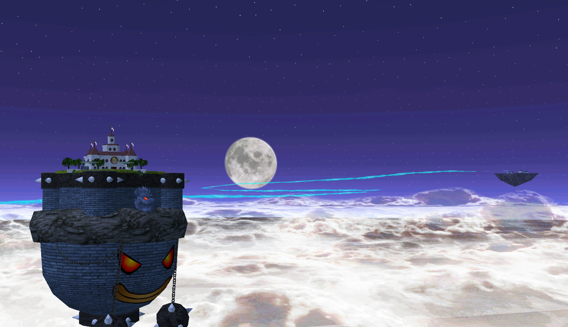 Bowser's Castle (Paper Mario) Mod for Super Smash Bros. Brawl | Brawl Mods