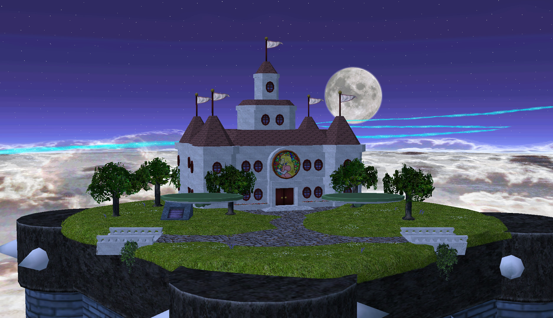 Bowser's Castle (Paper Mario) Mod for Super Smash Bros. Brawl | Brawl Mods