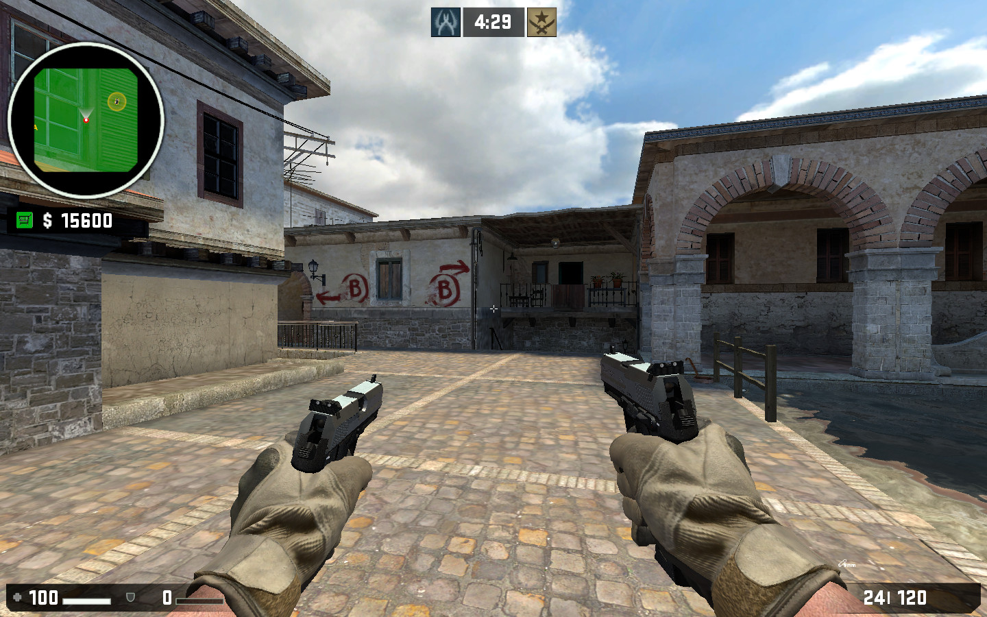 CS Source : HK USP Tactical (Akimbo) in MWII Anims